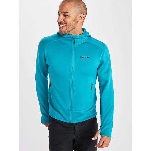 Marmot Olden Polartec Jackets - Mens Fleece Blue CA184236 Canada